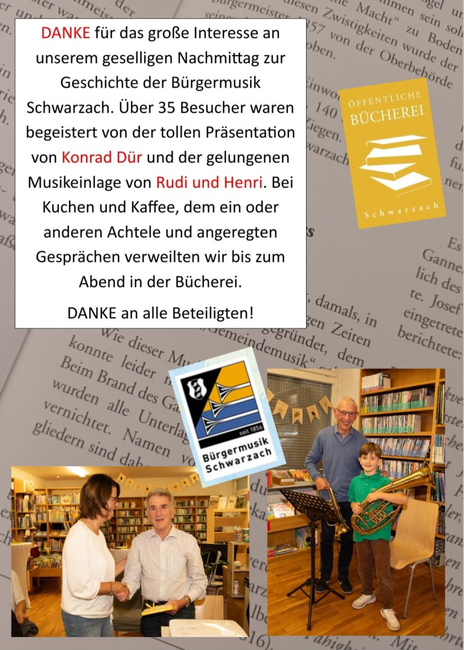 Bürgermusik einst und heute danke